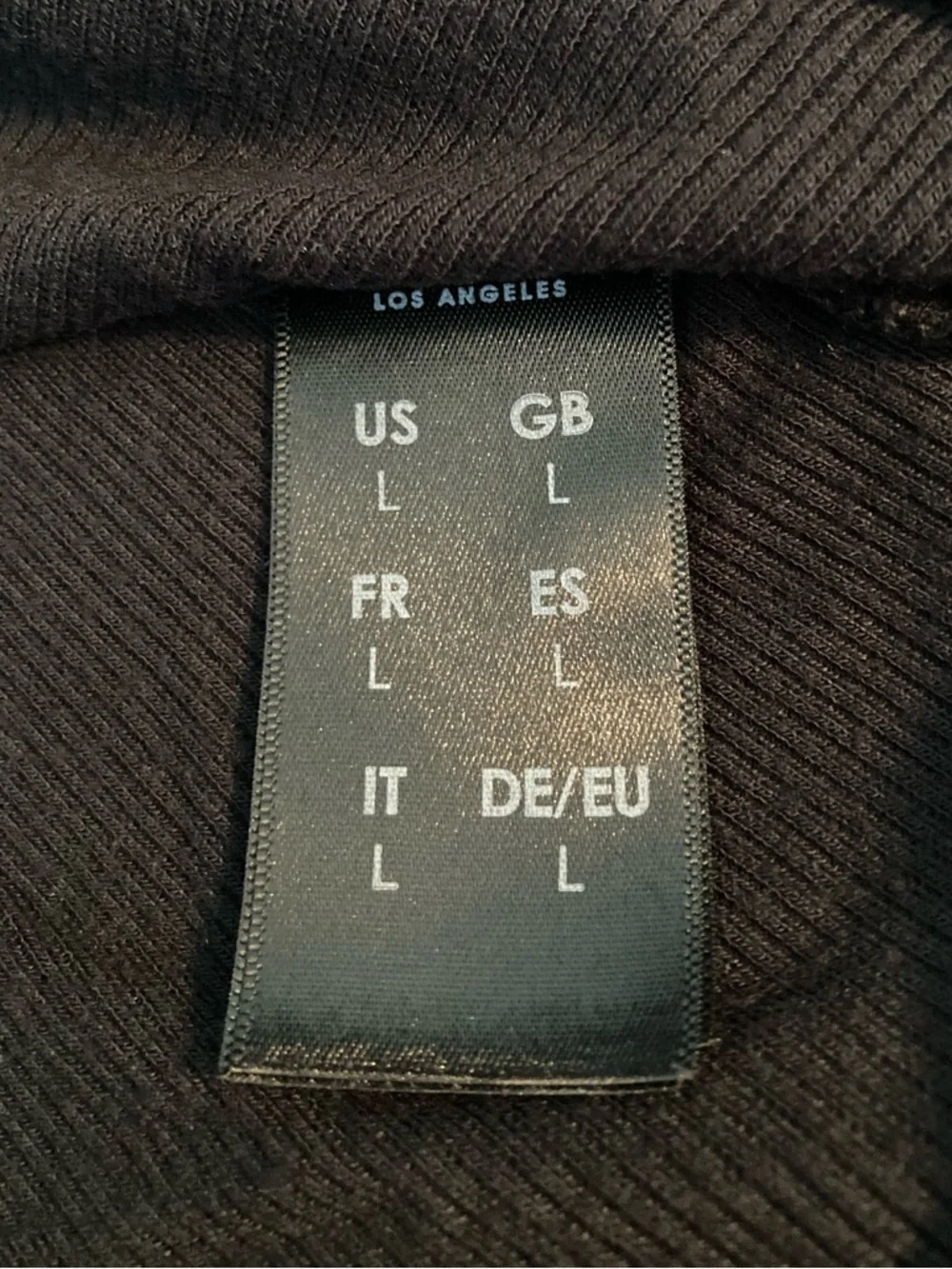 Liverpool Black Ribbed Button-Front Tank - Picture 7 of 8